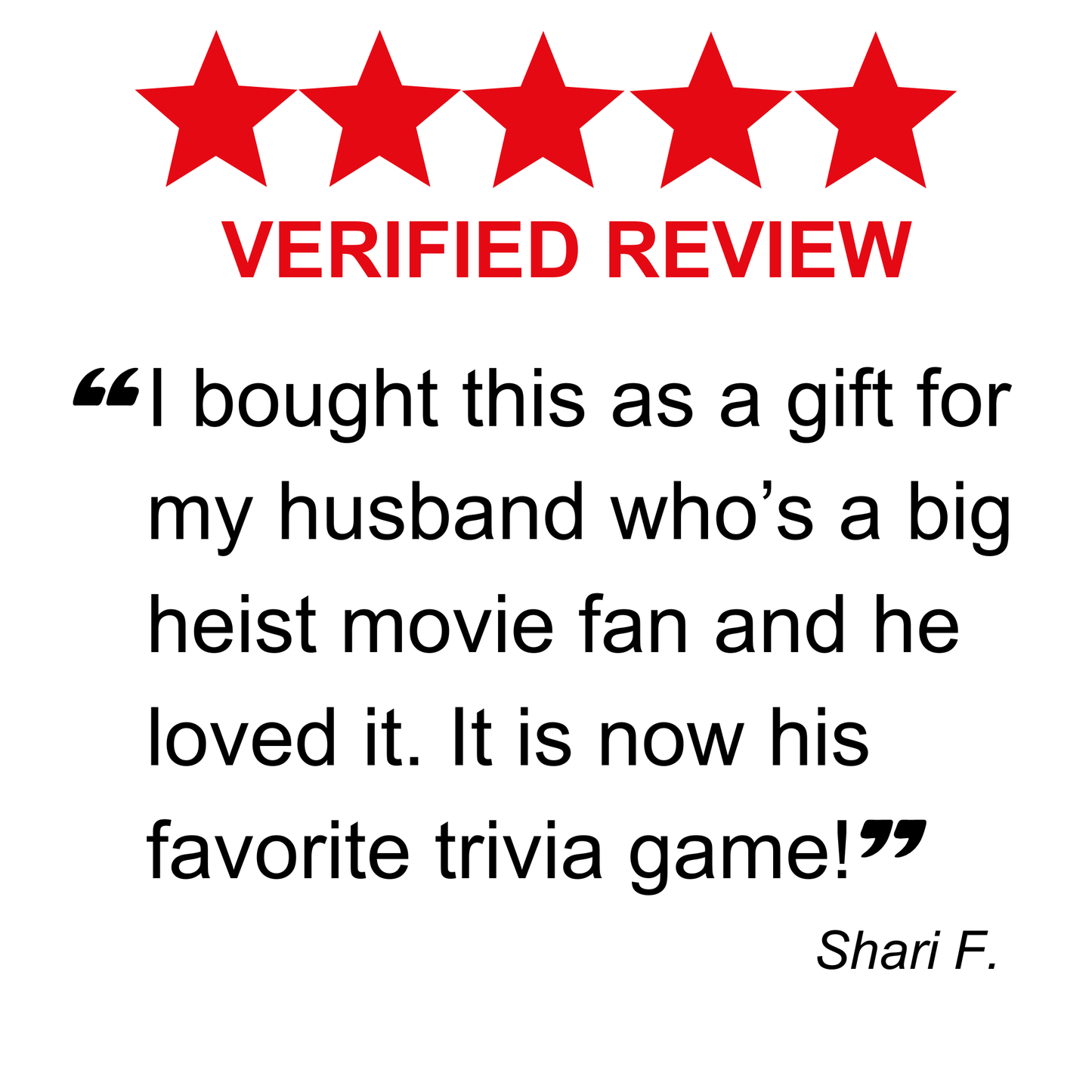 Movie Heist Trivia Game