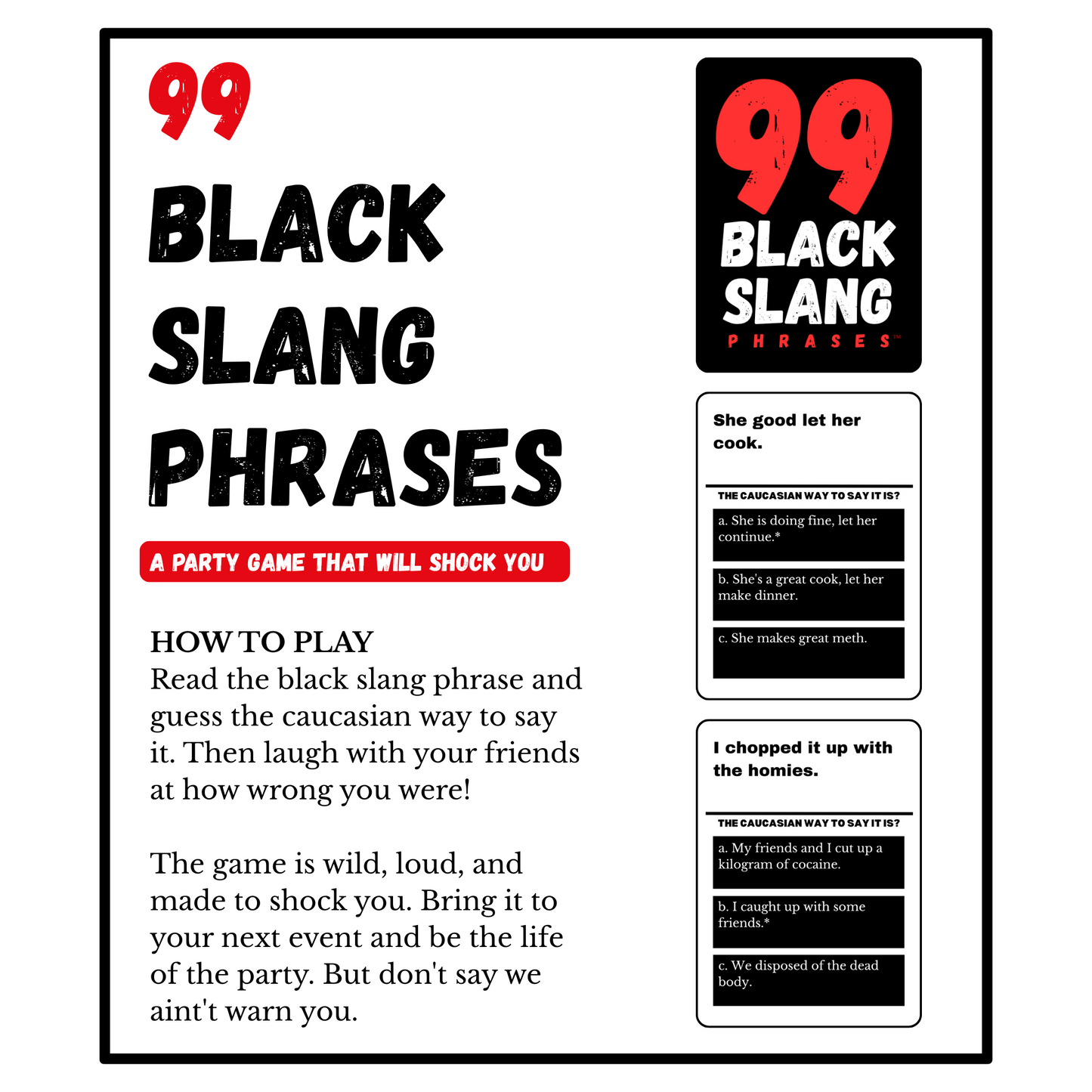 99 Black Slang Phrases