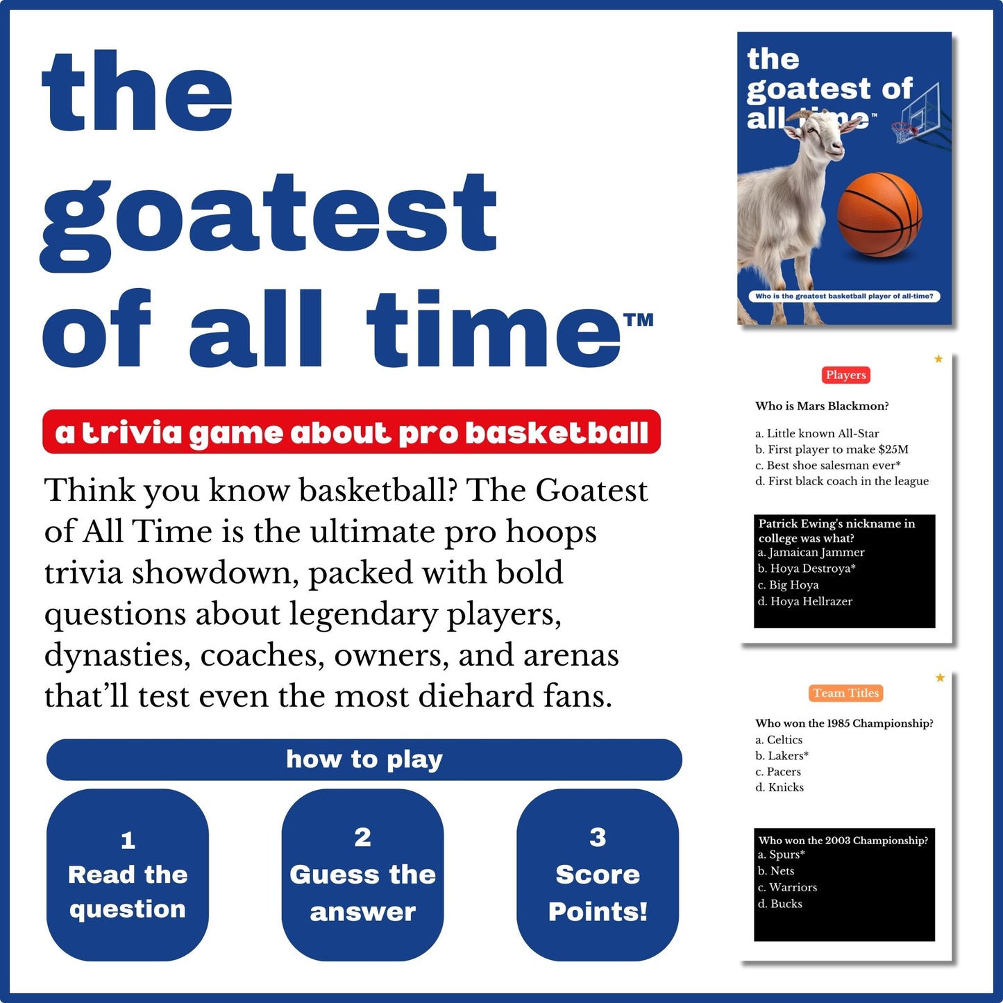 The Goatest of All Time