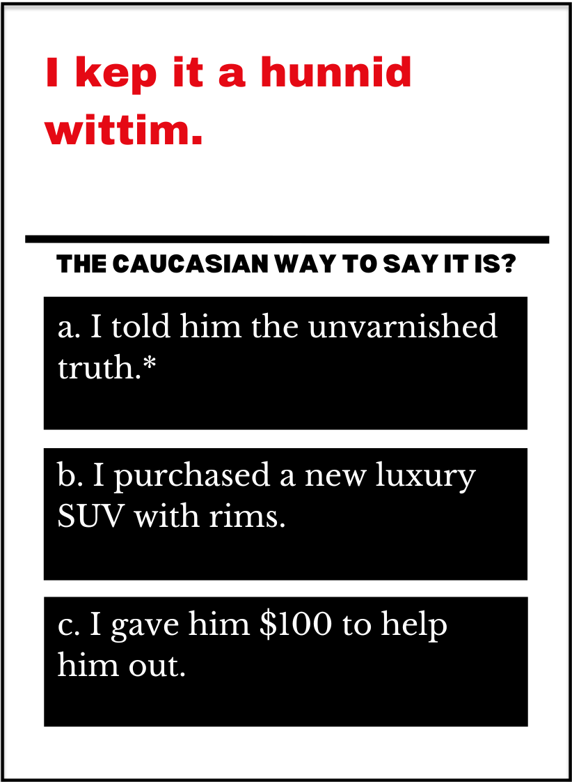 99 Black Slang Phrases